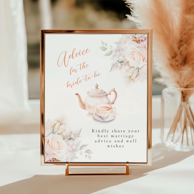 Affiche Conseil pour la Fête des mariées Bride Pastel Bloo (Créateur téléchargé)