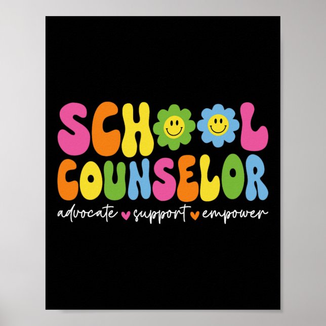 Affiche Conseiller d'école drôle retour à l'école counseli (Devant)