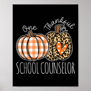Affiche Conseiller d'école reconnaissant Conseiller de Tha