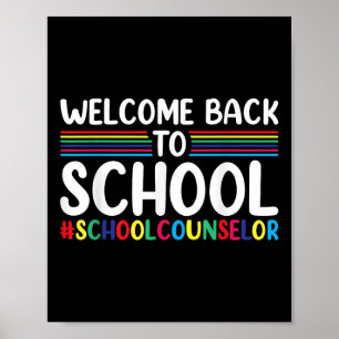 Affiche Conseiller d'orientation Retour à l'école Femmes e