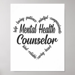 Affiche Conseiller en santé Langue du coeur Cloud 1