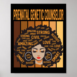 Affiche Conseiller génétique prénatal Mois de l'histoire d