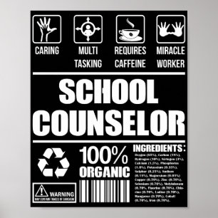 Affiche Conseiller scolaire 100% Bio