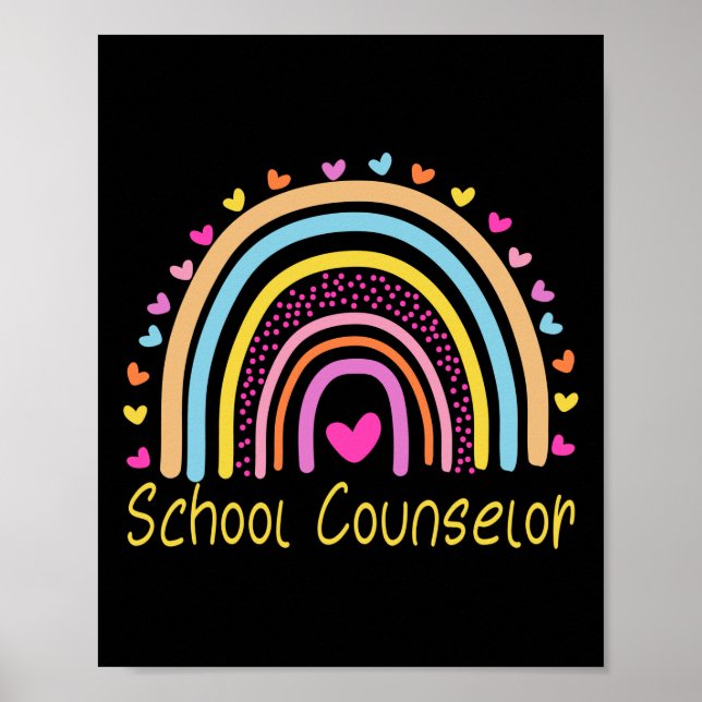 Affiche Conseiller scolaire Arc-en-ciel (Devant)