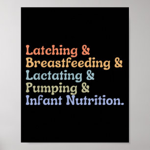 Affiche Conseillère en lactation Conseillère en allaitemen