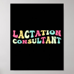 Affiche Conseillère en lactation Soutien à l'allaitement