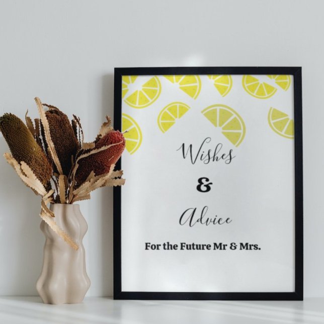 Affiche Conseils et conseils pour deviner la douche Lemonb (Créateur téléchargé)