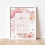 Affiche Conseils et souhaits de fleurs de cerisiers pour l<br><div class="desc">Conseils et souhaits de fleurs de cerisiers pour les nouveaux mariés Objets correspondants disponibles.</div>