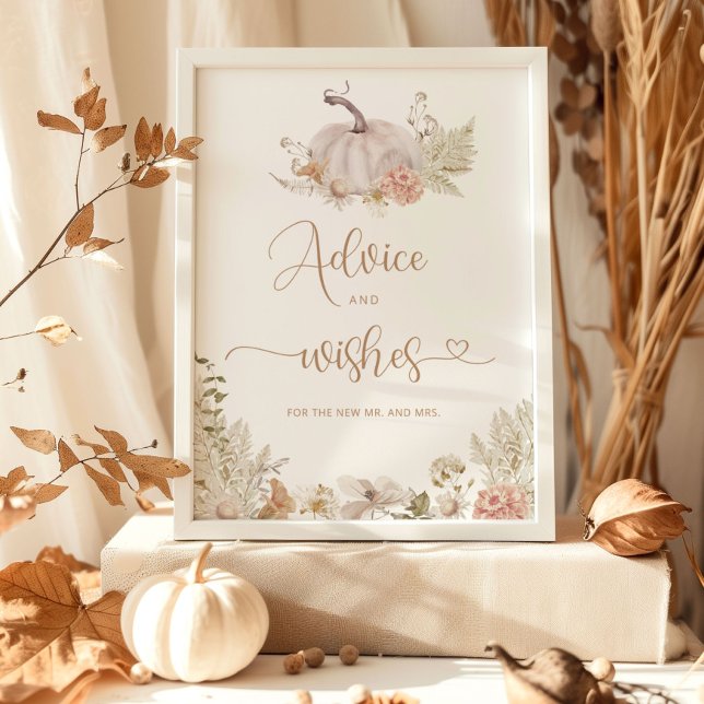 Affiche Conseils et vœux Boho Fall in love pour les jeunes (Créateur téléchargé)