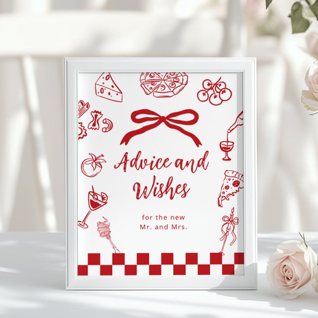 Affiche Conseils et vœux italiens C'est l'amour nuptial (Créateur téléchargé)
