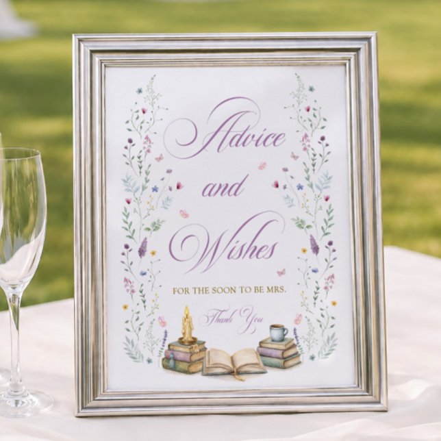 Affiche Conseils et Vœux pour la Mariée de Son Prochain Ch (Créateur téléchargé)