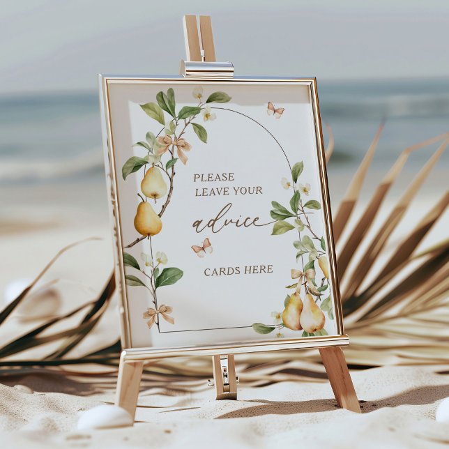 Affiche Conseils pour une fête prénuptiale Floral Perfect  (Créateur téléchargé)