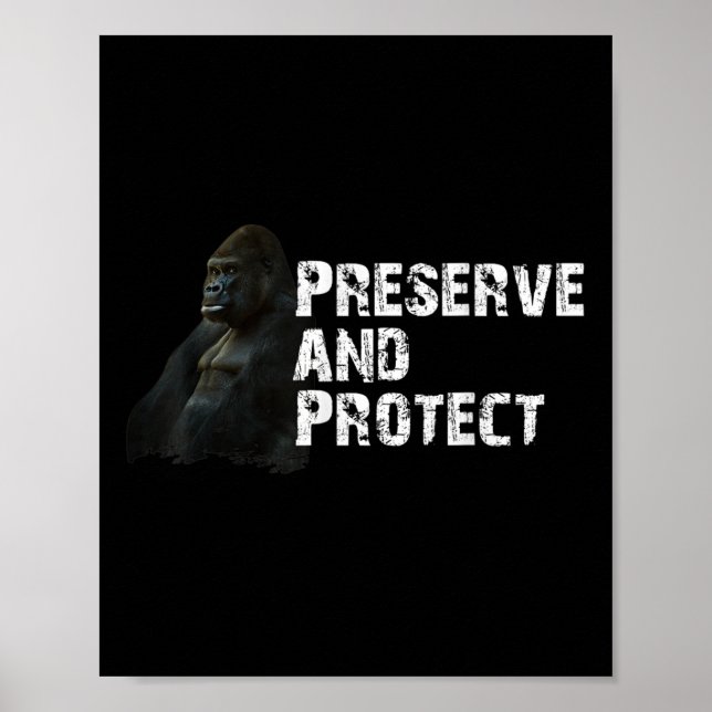 Affiche Conservation de la protection de l'environnement d (Devant)