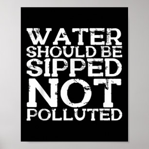 Affiche Conservation de l'eau Protection De l'environnemen