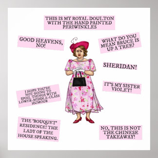 Affiche Conservation des apparences