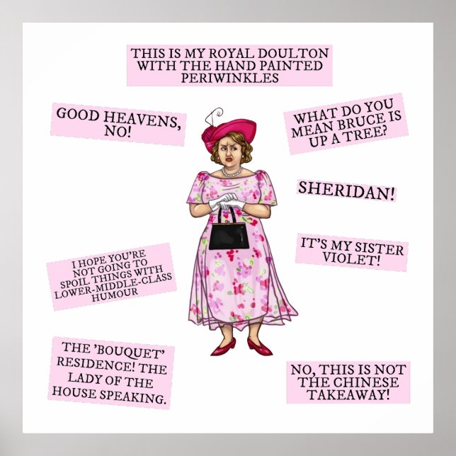 Affiche Conservation des apparences (Devant)