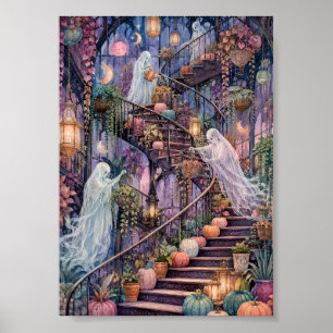 Affiche Conservatoire Fantomatique Whimsical Gothique Bota