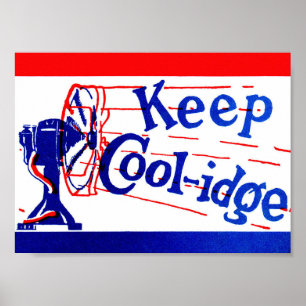 Affiche Conserver le coolidge (Calvin Coolidge)