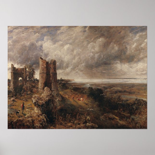 Affiche Constable - Château de Hadleigh Embouchure de la T (Devant)
