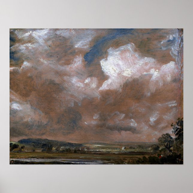 Affiche Constable - Crête de Harnham Salisbury (Devant)