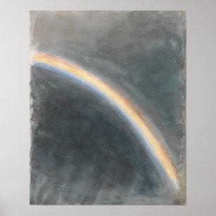 Affiche Constable - Étude de ciel avec arc-en-ciel