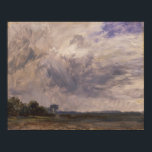 Affiche Constable - Étude D'Un Ciel Nuageux<br><div class="desc">Etude de A Cloudy Sky par John Constable. Pour plus d'images prêtes à l'affiche de Zedign Art Series Book 168 "John Constable - Peintures & Dessins Vol 1",  visitez https://books.zedign.com/zas/168.html</div>