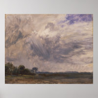 Constable - Étude d'un ciel nuageux