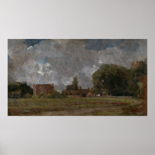 Affiche Constable - Golding's House East Bergholt