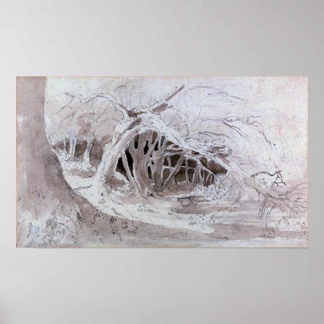 Affiche Constable - Helmingham The Silent Pool (Devant)