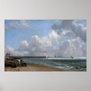 Affiche Constable - Jetty Yarmouth