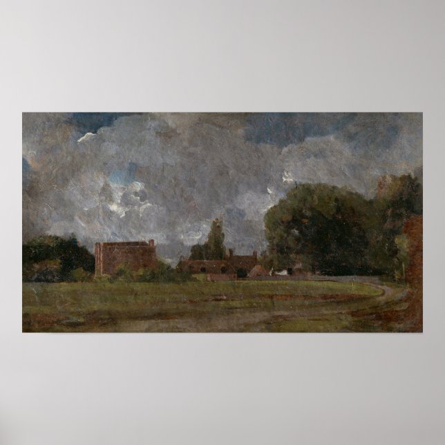 Affiche Constable - La maison de Golding East Bergholt (Devant)
