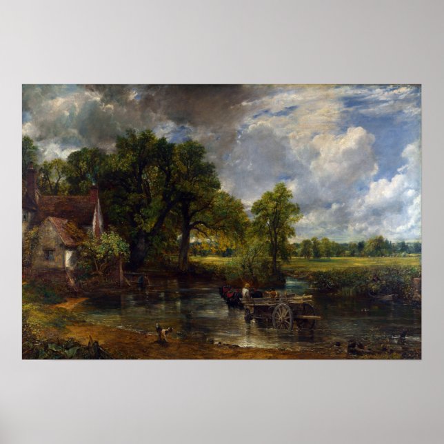 Affiche Constable - La Meule de foin 1821 (Devant)