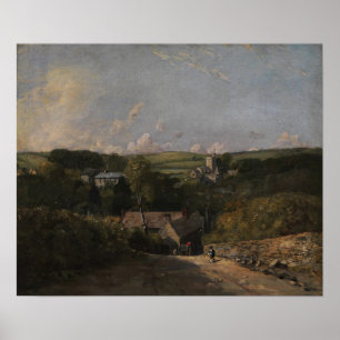 Affiche Constable - Osmington Village