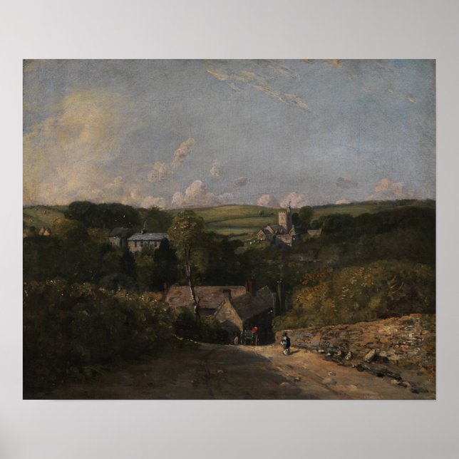 Affiche Constable - Osmington Village (Devant)