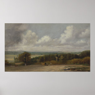 Affiche Constable - Scène De Flux Dans Suffolk