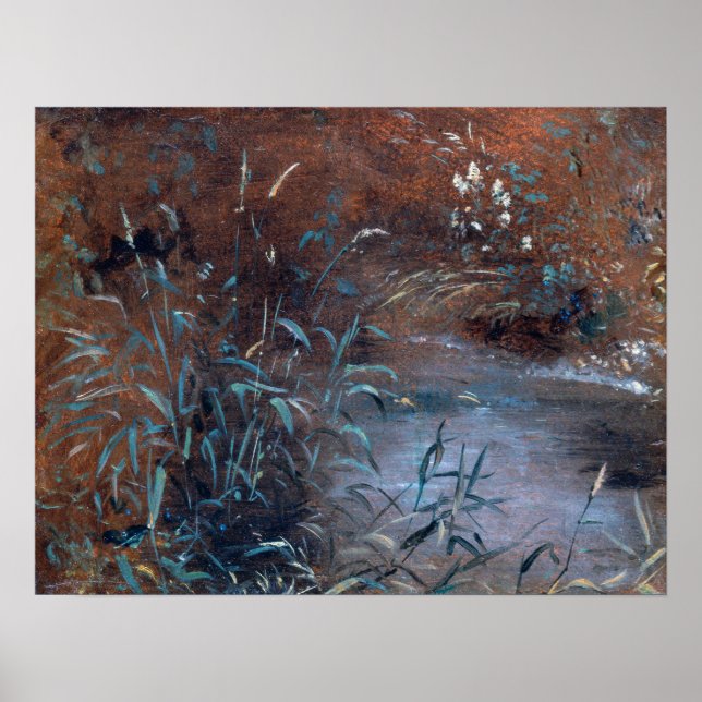 Affiche Constable - Se Débrouille Par Un Pool (Devant)