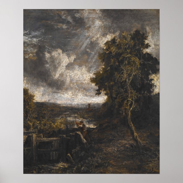 Affiche Constable - Serrure Bergholt Est Sur Stour (Devant)