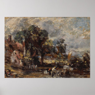 Affiche Constable - Sketch For The Haywain
