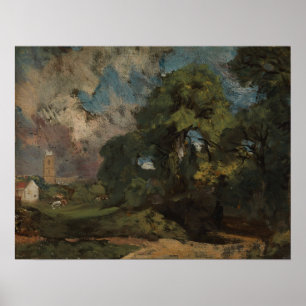Affiche Constable - Stoke-By-Nayland
