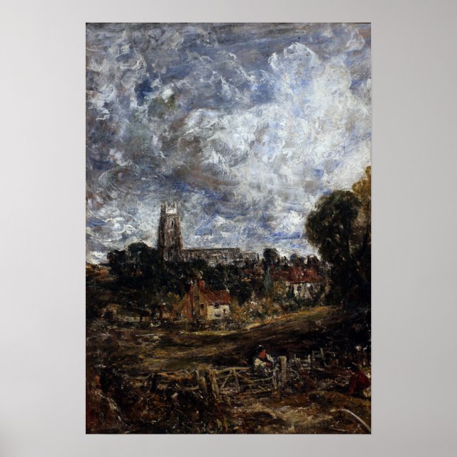 Affiche Constable - Stoke-By-Nayland 1836 (Devant)