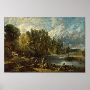 Affiche Constable - Stratford Mill