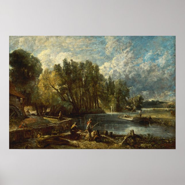 Affiche Constable - Stratford Mill (Devant)