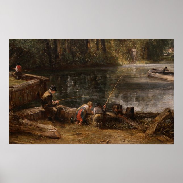 Affiche Constable - The Stadford Mill 1820 (Devant)