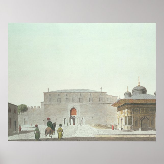 Affiche Constantinople : Haghia Sophia Square showing the  (Devant)