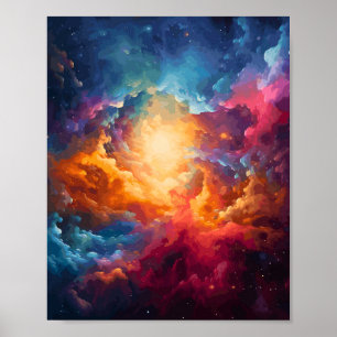 Affiche Constellation cosmique