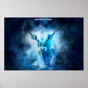 Affiche Constellation de Tauras