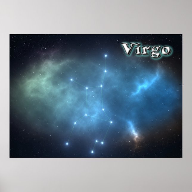 Affiche constellation de virus (Devant)