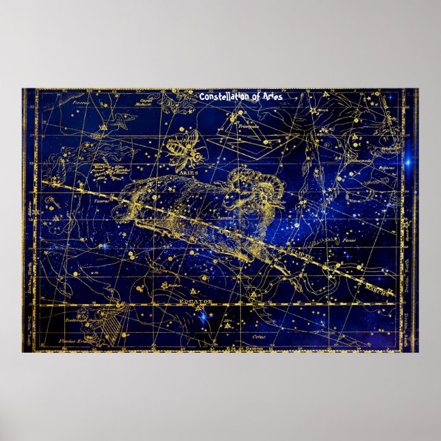 Affiche Constellation du Bélier (Devant)