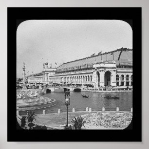 Affiche Construction Juste-Libérale des arts des