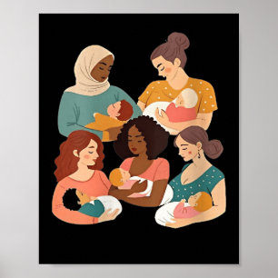 Affiche Consultante en allaitement et lactation féminine N